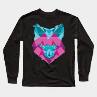 Fox (WILD GLITCH) Long Sleeve T-Shirt